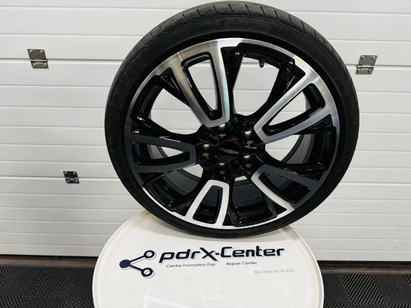 Jante alu diamantée après réparation par PdrX-center