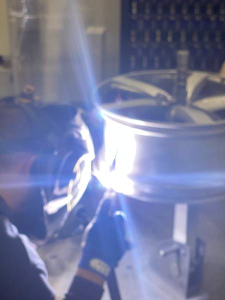 Réparation de fissure de jante alu 