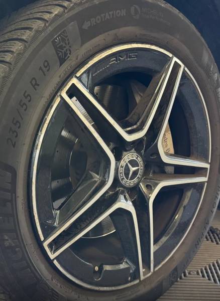 avant réparation jante frotter 