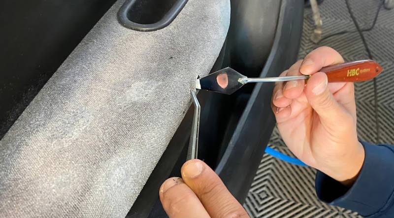 Réparation garniture 