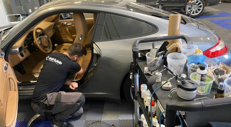 Rénovation intérieur voiture Aubagne