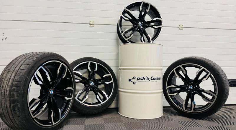 Après réparations des jantes alu Bmw