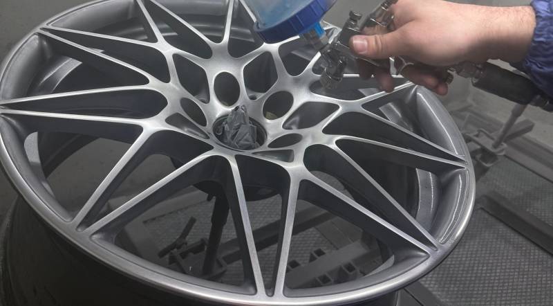 mise en peinture jante alu m3