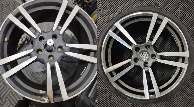 avant et après réparation jante porsche pdrx-center 