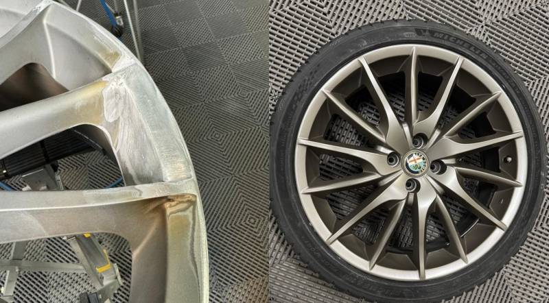 Comment PdrX-center Répare les Jantes Alu Tordues Grâce aux Techniciens de Qualité situé à Aubagne, Gémenos