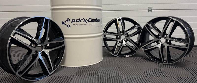Réparation de jante alu pour un client de Marseille par PDRX-Center